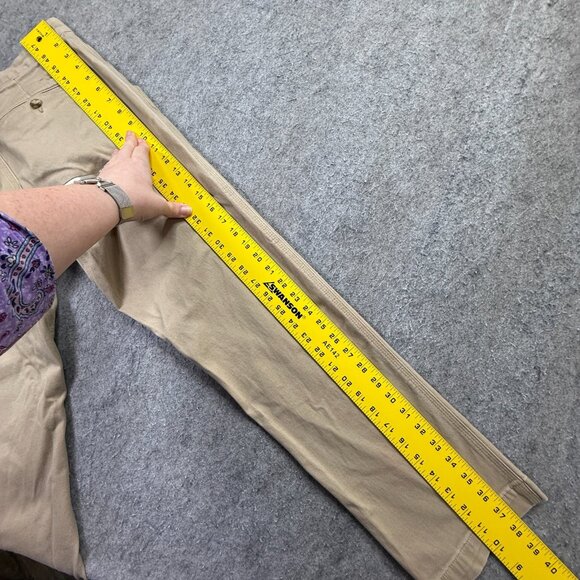 Mountain Khakis Teton Pants Men 32 x 30 Beige Stretch Slim Fit Tapered b128 - Picture 12 of 16